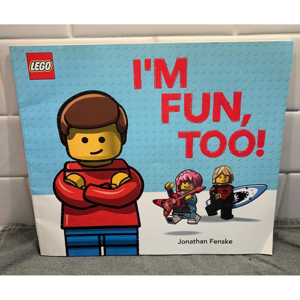 LEGO I'm Fun, Too! Children's‎ Book Jonathan Fenske Kids Story Book